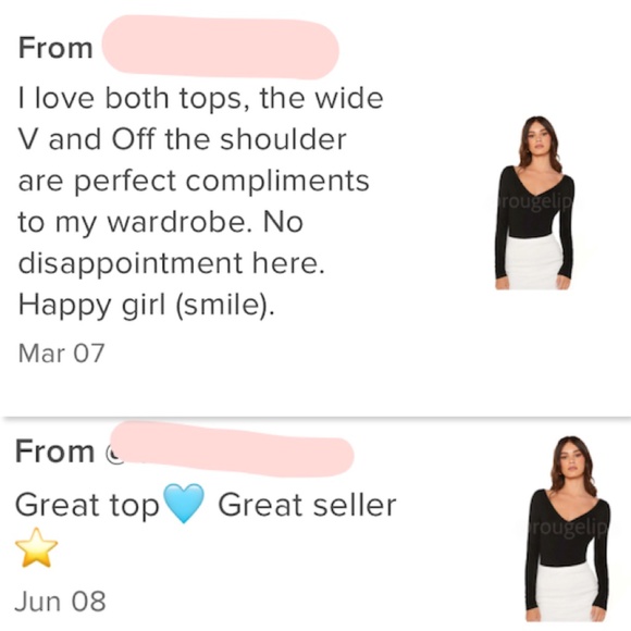 Ballet Girl Style Black Wide V-Neck Long Sleeve Tee Shirt - Picture 7 of 8